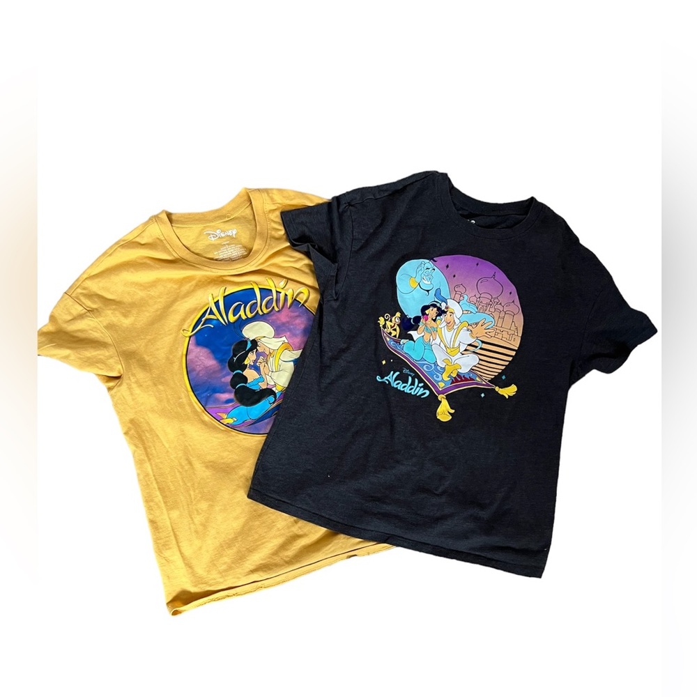 Disney Aladdin‎ shirt Duo size L